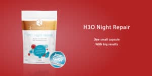 H3O Night Repair Intro to products